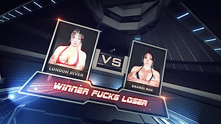 Brandi Mae Vs London River Female Wrestling