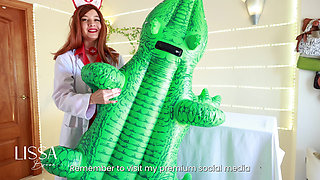 Inflatable Crocodile Surgery, Sfw Nurse