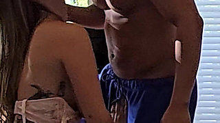 Angel Youngs Tight Pussy Oozes Out Ricky Johnsons Creampie