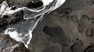 Tinder Date - BEACH QUICKIE - Creampie - Cherry Kiss