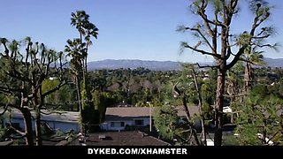 Dyked - hot young tempted by sexy milf in bath