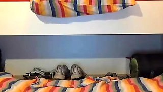 Blonde tight pussy babe solo toy fun in glamour masturbation