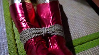 Jasmine & Boss - Supergirl Is Fitted With A Gag -
