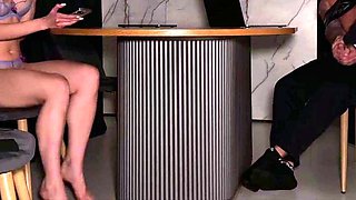 Rough sex with super-fucking-hot blonde model while