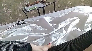 MILF Perfectly Caressed Her Hairy Pussy and Finished Perfectly - Ginnagg