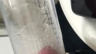 Masturbation penis pump big load