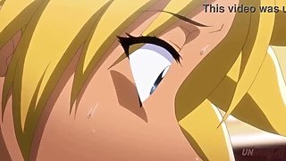 Stepdaughter and Busty Step-Mom in Lesbian Hentai Encounter - Subtitled