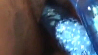 Perverse ebony lesbians enjoy like sluts licking and fucking their pussies with their Sex Toys