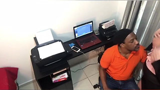 Clarkes Boutaine & Ines Ventura Back at the Office