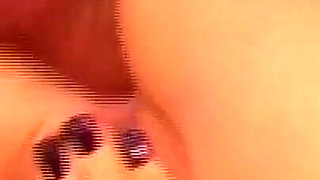 Sexy blonde MILF in lingerie in doggy anal sex