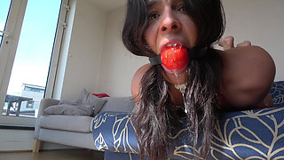 Latina in: Belt Bound and Ballgagged Catgirl Fhd