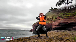 Wetsuit Lifejacket Fashion Show with Lucy & Zoe