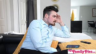Vixen Val Steele Makes Amends to Stepdad Using her Tight Wet Pussy For Creampie Forgiveness