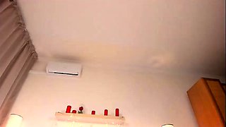 Solo ladyboy masturbation