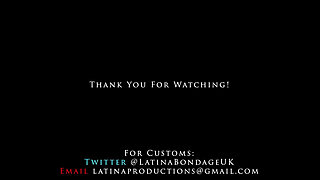 Beautiful Latina Tape Bound and Tape Wrap Gagged for Your Pleasure! (720p Fhd) *discounted!*