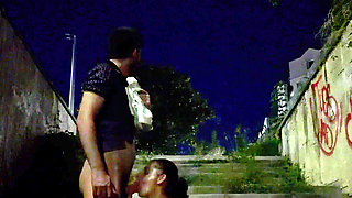 Late at Night Underpass Anal with Marina