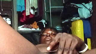 Fingering makes her happy