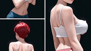 Hentai anime - My friend's stepmom greets me with her ass open