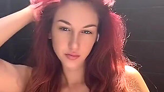 Artemisia Love Sexy Smoking Fetish Outdoor Showing Her Perfect Big Tits