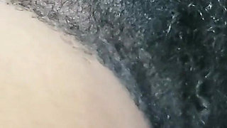 Close up Hairy Pussy and Pussy Contractions