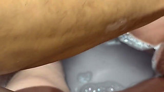 Soapy Bath Tits Massage and Boob Play