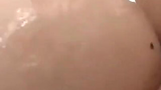 Oiled Girl Has Sex in the Swimming Pool