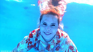Long Breath Holding Underwater
