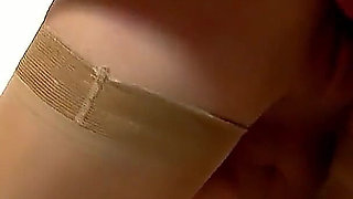 Santa Claus with big cock fucks horny skinny teen Kimber