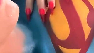 Supergirl PAWG Squirting on Tint Stepdaddy's Hard BBC