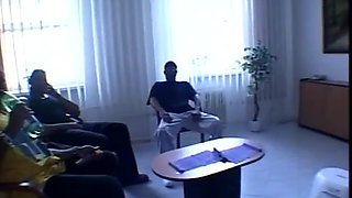 Double Penetration and Cumshot in Mouth of Three Monster Black Cocks for Horny MILF