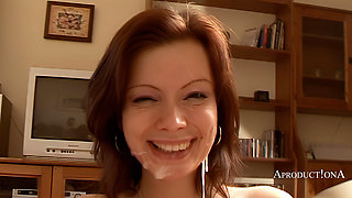Aphrodite Smokes and Sucks Get Facial and Piss