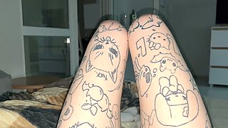 Schoolgirl, sole, feet