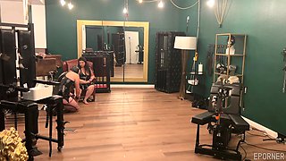 Fetish Saloon Uses Slave for Dark Passion