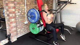 Blonde MILF with Big Boobs Playing Cam Free Porn