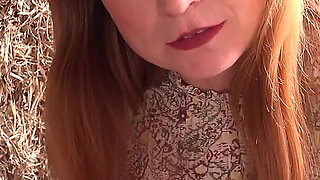 AuntJudysXXX - Horny MILF Housewife Lily Sucks Your Cock in the Barn