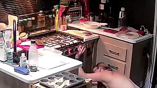 Caught Cooking Naked