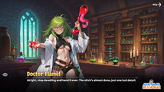 Isekai: Waifu Overlord Gameplay Part 8 - Ophelia, Lily, and Doctor Flamel H-Scenes