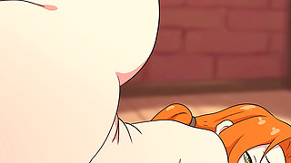 Steve in an Enderman Costume Fucks Alex! Hentai ( Porn Anime Sex )