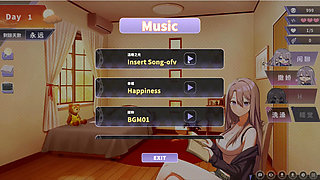 Hentai Game - Curvy Big Boobs Girl Intense Sex Scene