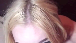 British Blonde 19yo Petite Swallows Every Drop of BBC