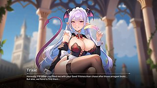 Visual novel game, erotic game, anime porn