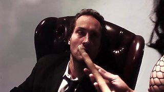 Eric Swiss And Audrey Hollander In Horny Slut Gets A Load Of Cum In Her Cunt