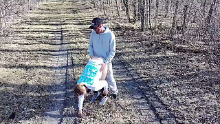 Fucked Outside While a Drone Watched Us