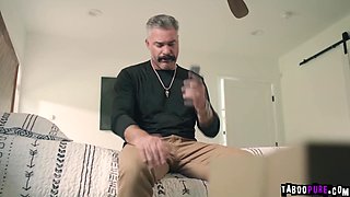 Stepdad Fucks Blindfolded Toy
