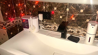 Merry Christmas! New Year's Eve Pissing Compilation! Yellow Urine and Dirty Pads!