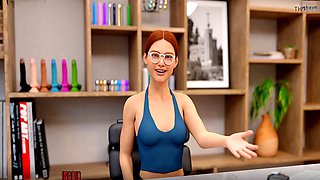 High-heeled slippers, hot animated, shot