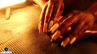 Lola Black XXX Ebony Feet In High Heels