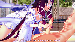 Columbina Blowjob - Genshin Impact