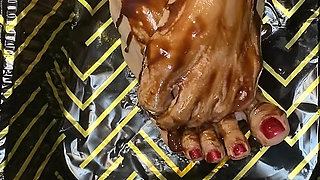 Compilation of Melove's Messy Feet & Long Toes