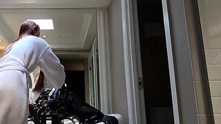 Femdom fetish strap porno